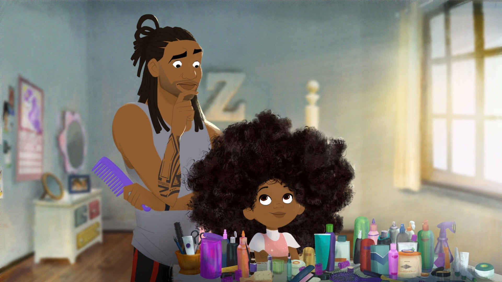 MUST WATCH: This Ex-NFL Wide Receiver's Short Film 'Hair Love' Will Touch Your Soul