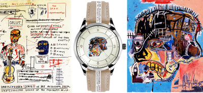 DAEM x Basquiat Collaboration Tells More Than Time