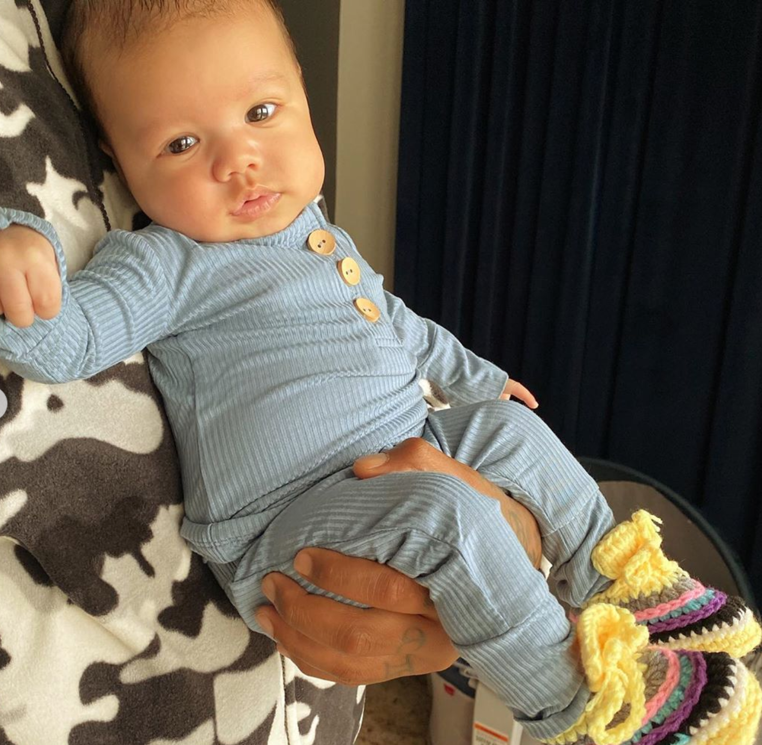 Amber Rose's Newborn Son Slash Is Already A Heartbreaker