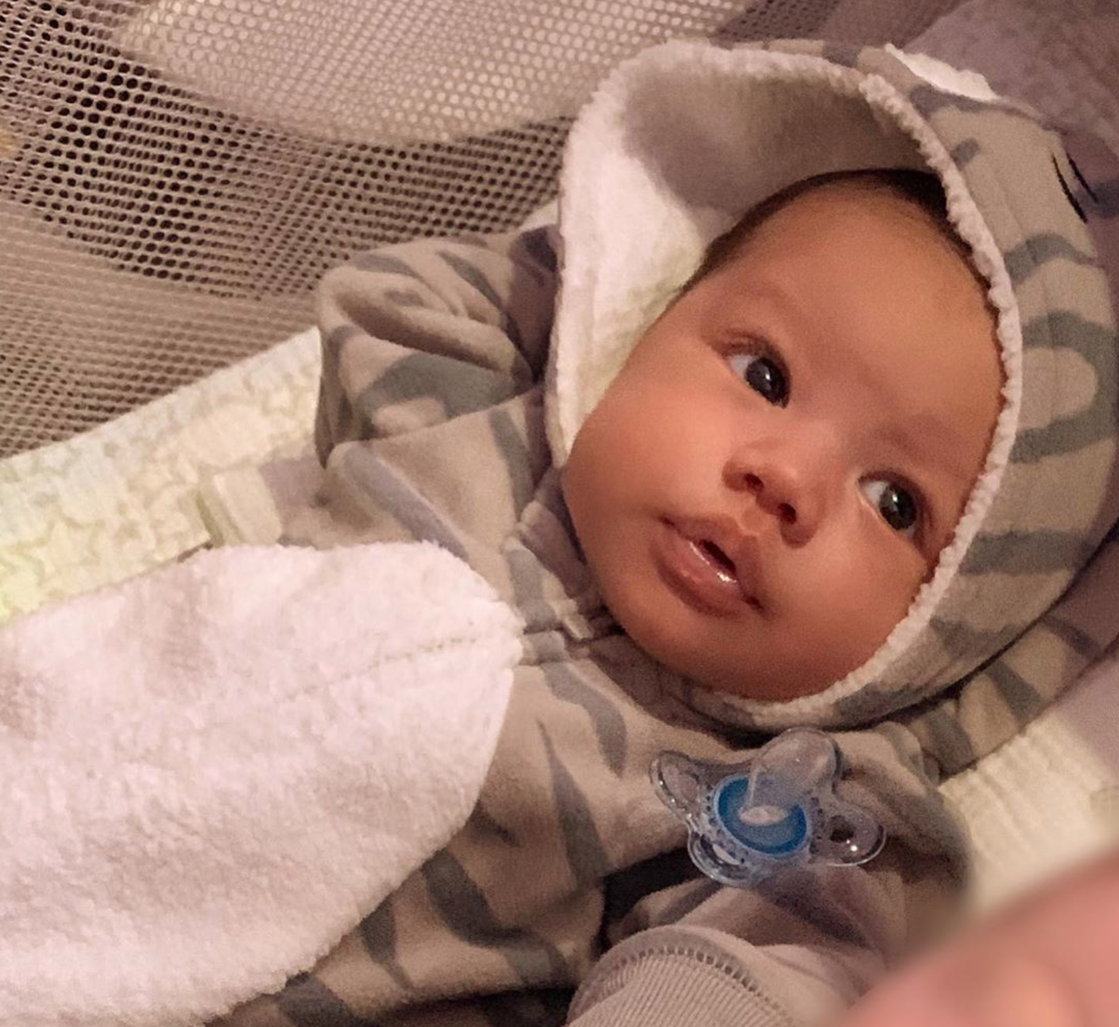 Amber Rose's Newborn Son Slash Is Already A Heartbreaker