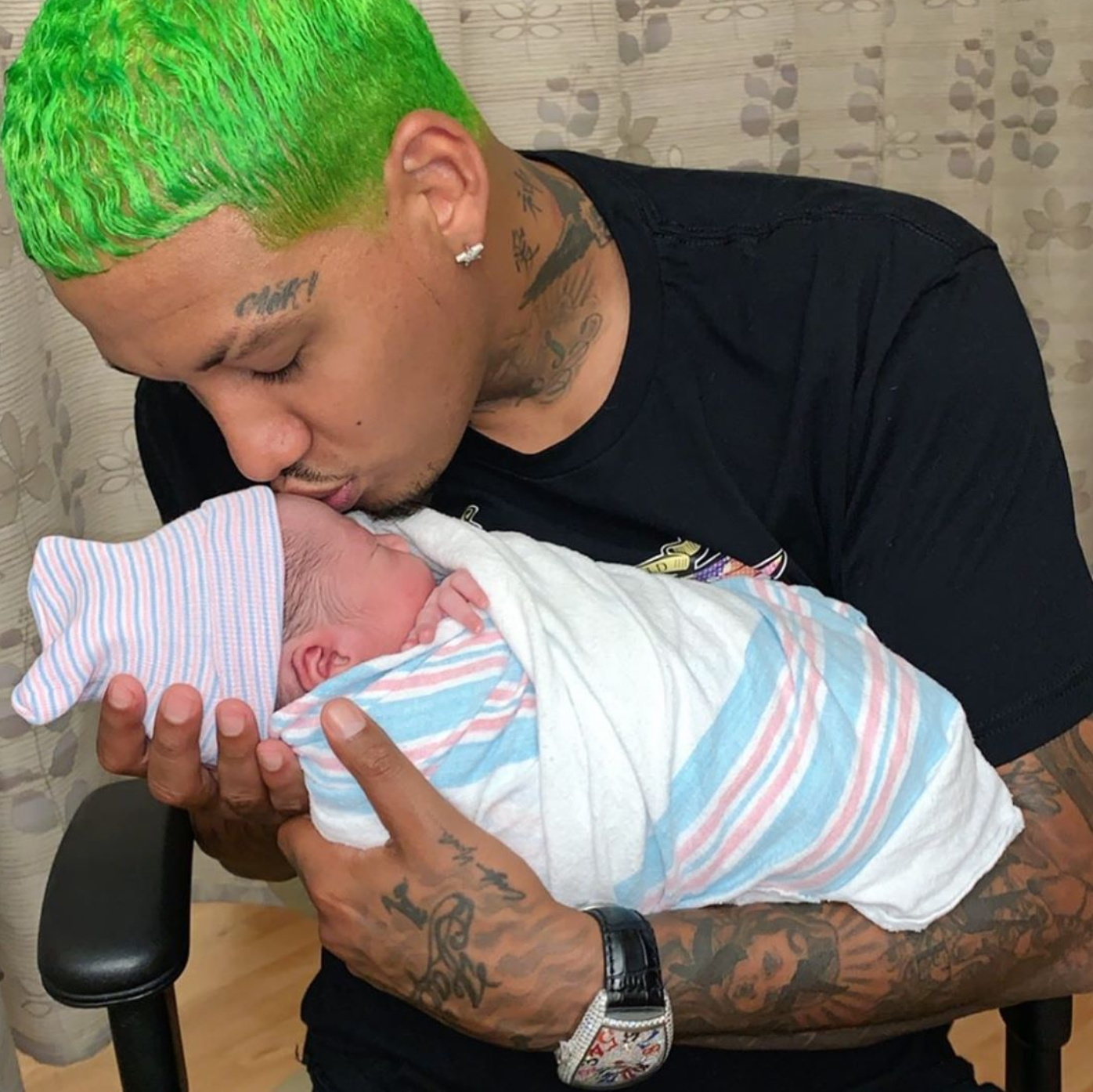 Amber Rose's Newborn Son Slash Is Already A Heartbreaker
