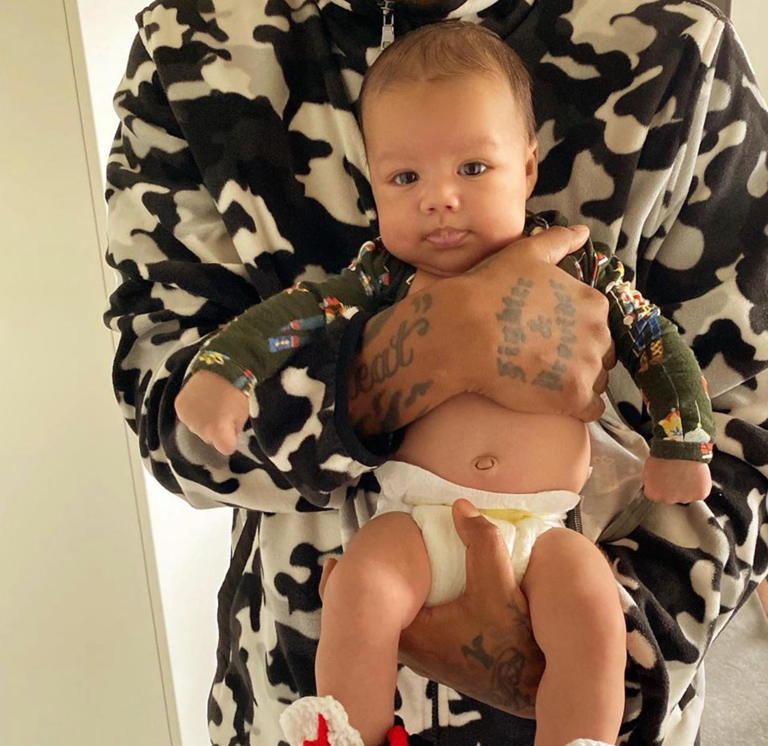 Amber Rose's Newborn Son Slash Is Already A Heartbreaker