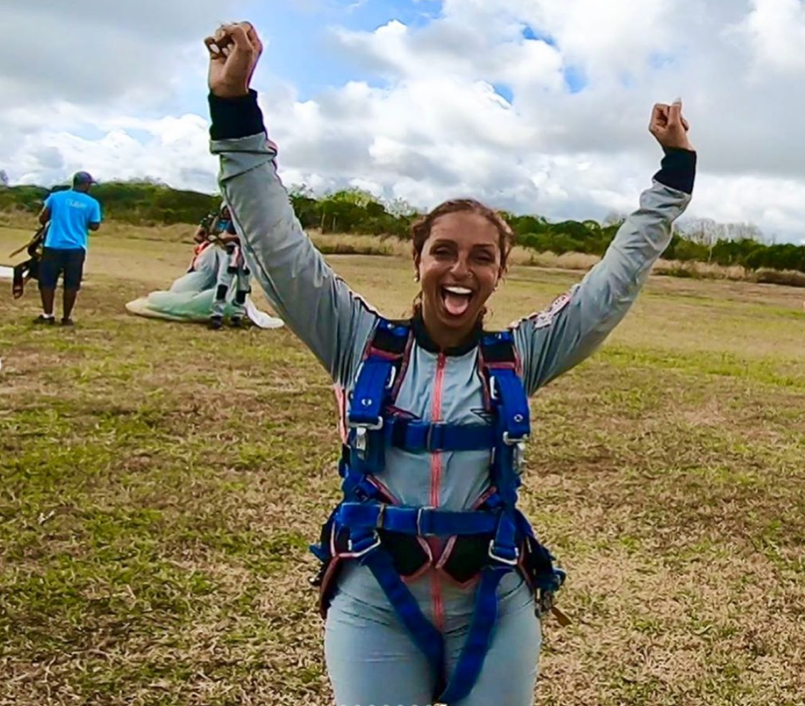 Singer Mya's Skydiving Adventure Is Bucket List Goals
