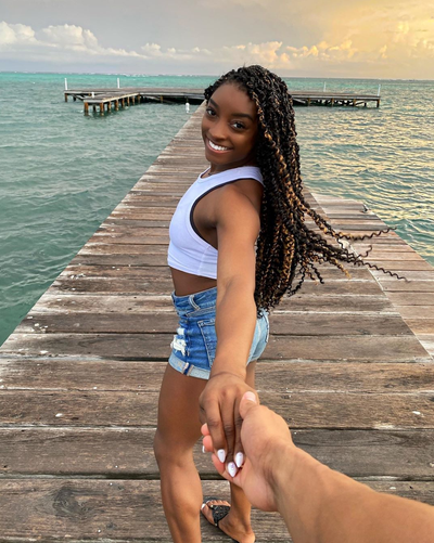 Simone Biles’ Belize Baecation Is Too Cute For Words