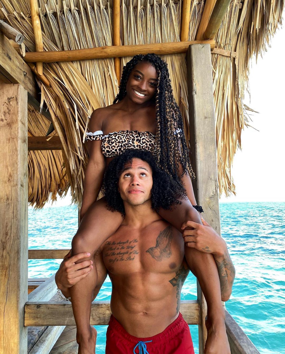 Simone Biles’ Belize Baecation Is Too Cute For Words