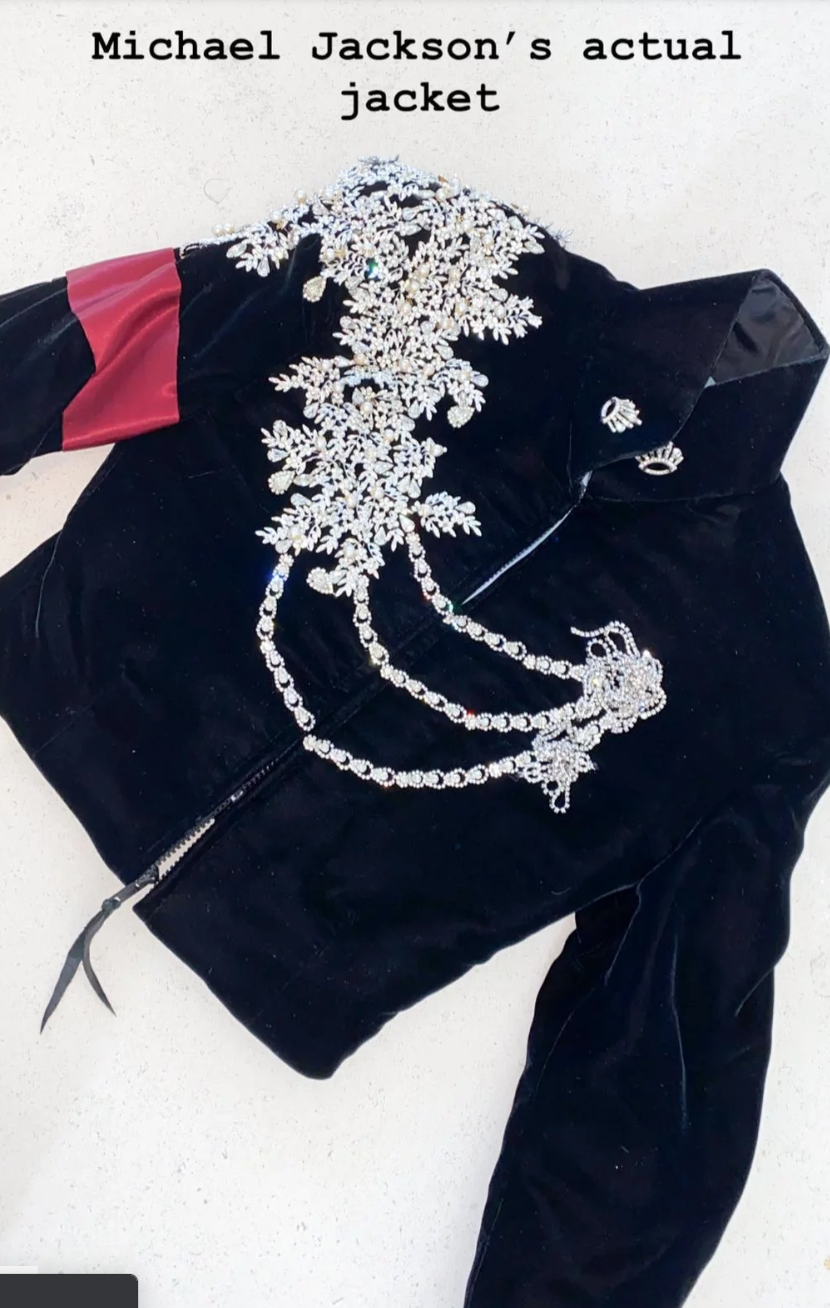 Kim Kardashian and Kanye West Buy Daughter Michael Jackson’s Jacket for Christmas