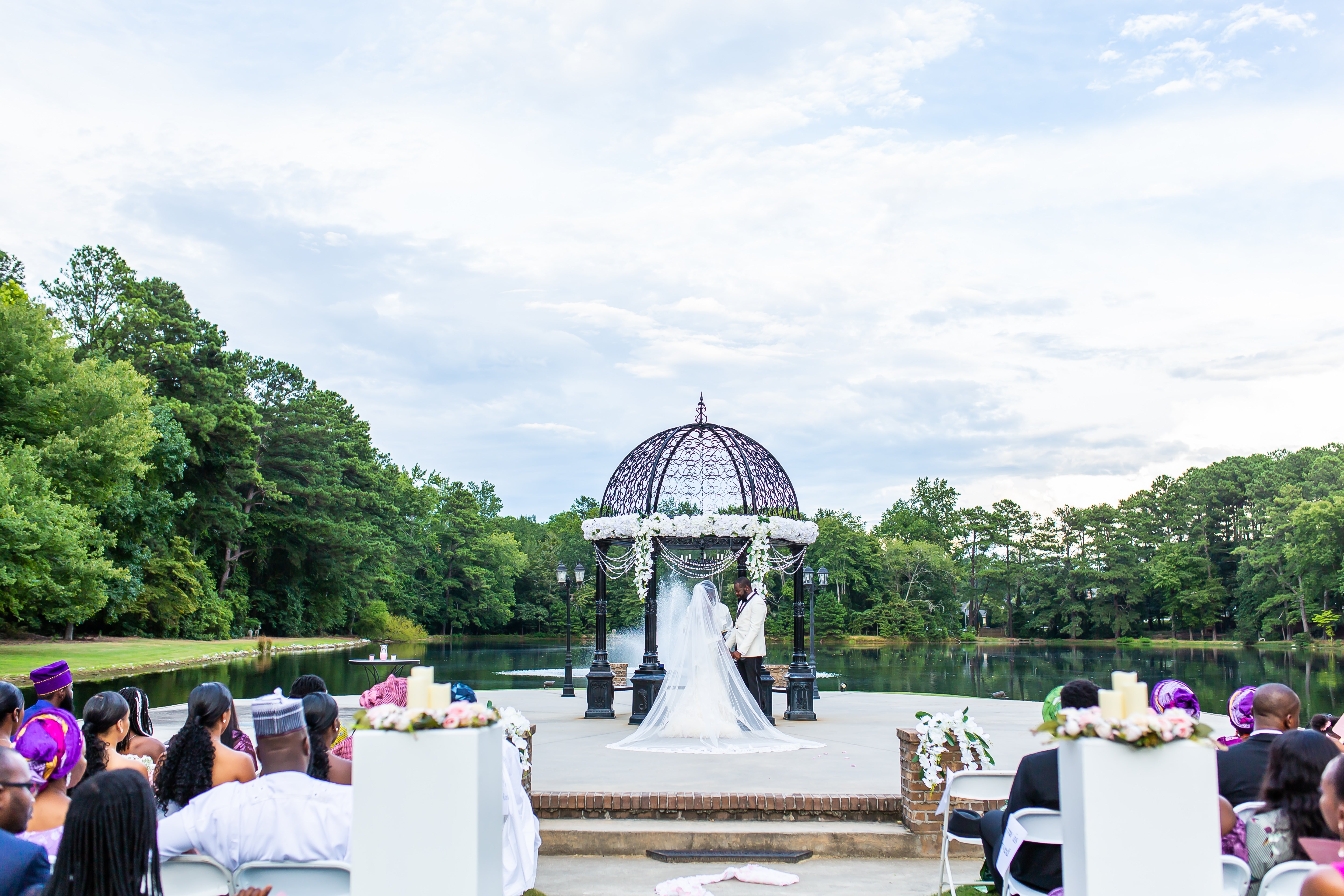 Bridal Bliss: Tolu and Lekan's Garden Chic Wedding Gave Us Classic Romance