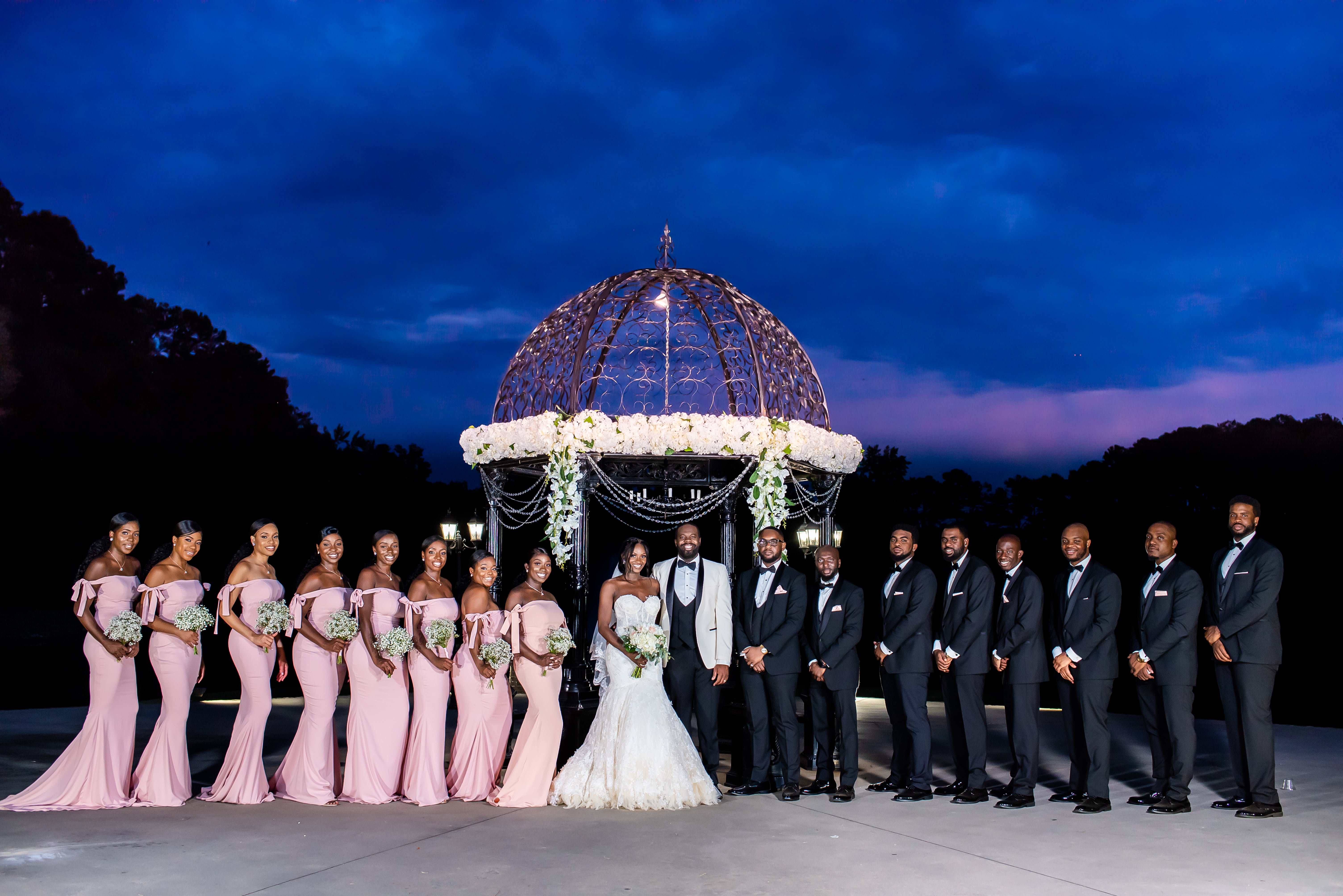 Bridal Bliss: Tolu and Lekan's Garden Chic Wedding Gave Us Classic Romance