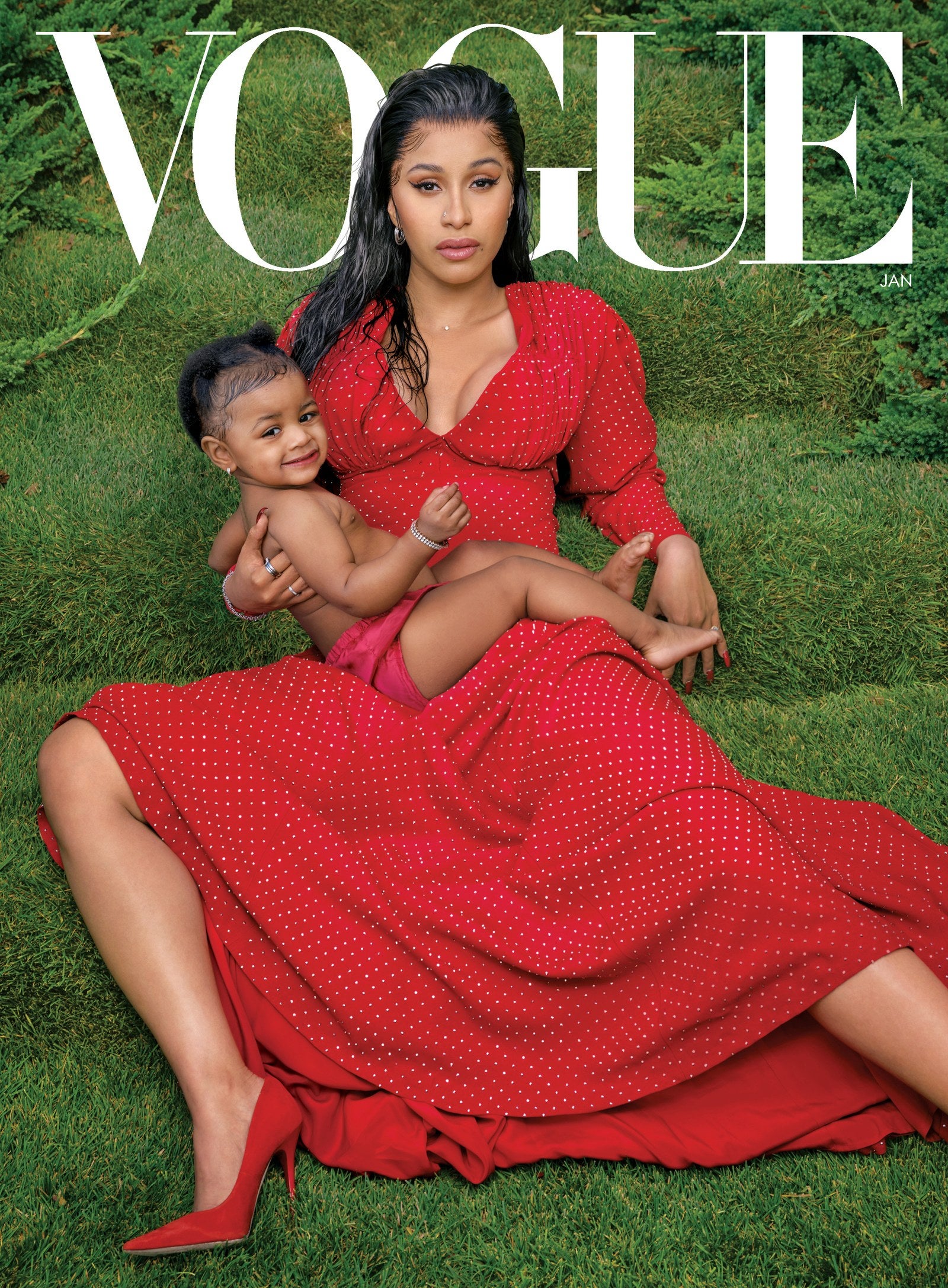 Cardi B Covers Vogue With Her Daughter Kulture