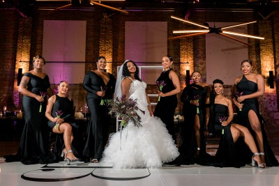 Bridal Bliss: Brandon and Brea’s Industrial Chic Wedding