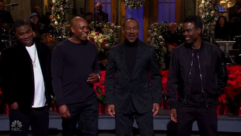 Eddie Murphy Brings Comedy Kings Dave Chappelle, Chris Rock and Tracy Morgan To His 'SNL'  Return