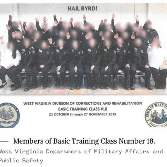 Three Fired Over Nazi Salute In West Virginia Corrections Employees Photo
