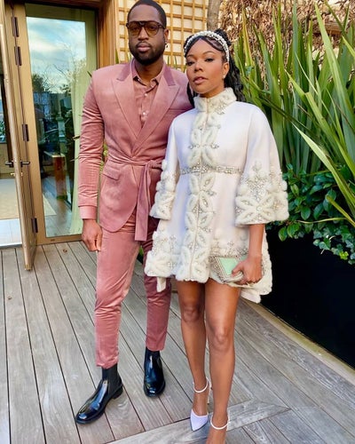 Gabrielle Union And Dwyane Wade Make A Stop At PFW
