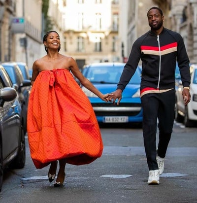 Gabrielle Union And Dwyane Wade Make A Stop At PFW
