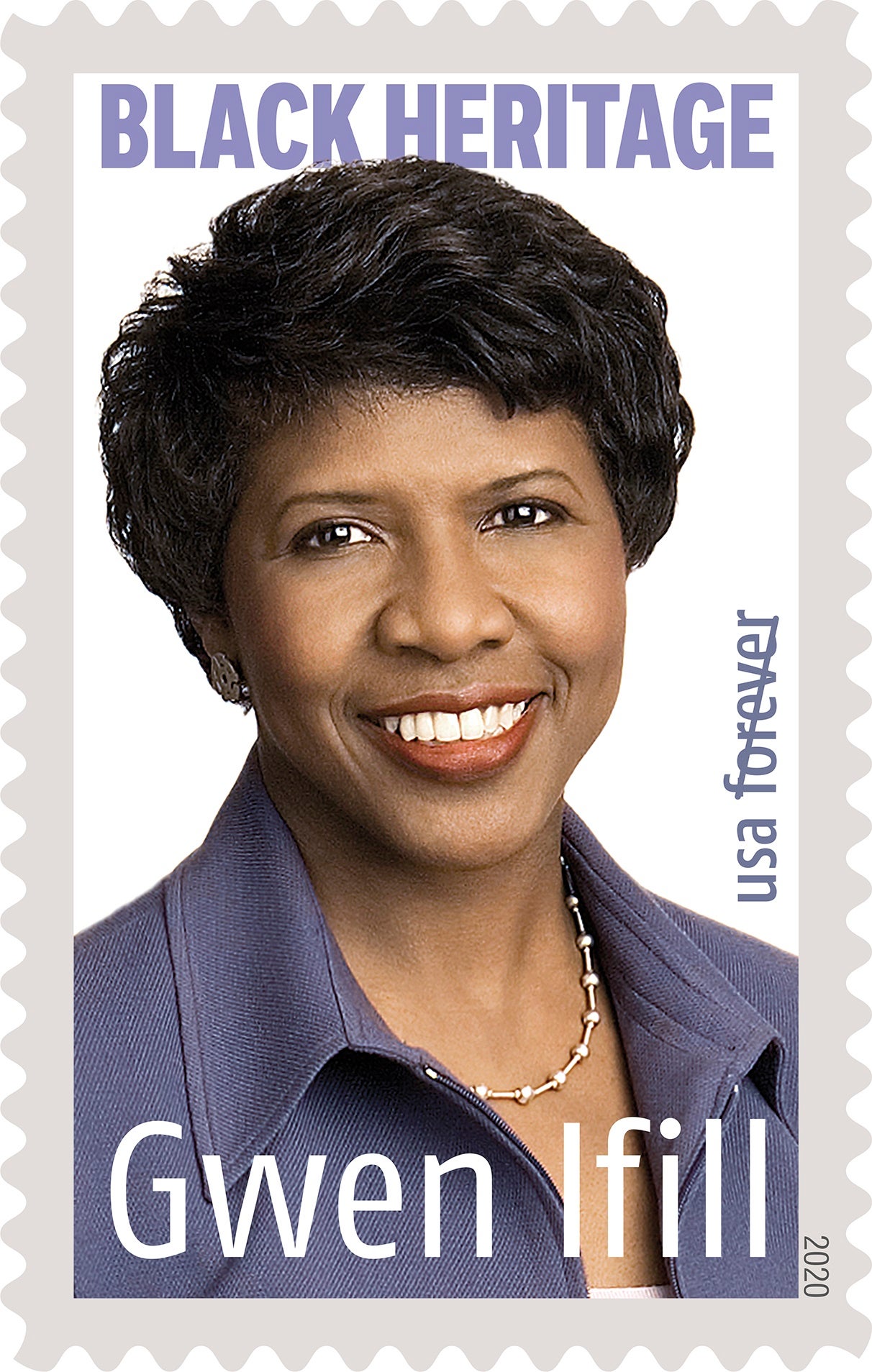 Journalist Gwen Ifill Honored With Black Heritage Forever Stamp