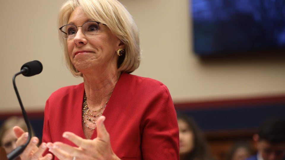 Betsy DeVos Compares Being Pro-Choice To Being Pro-Slavery