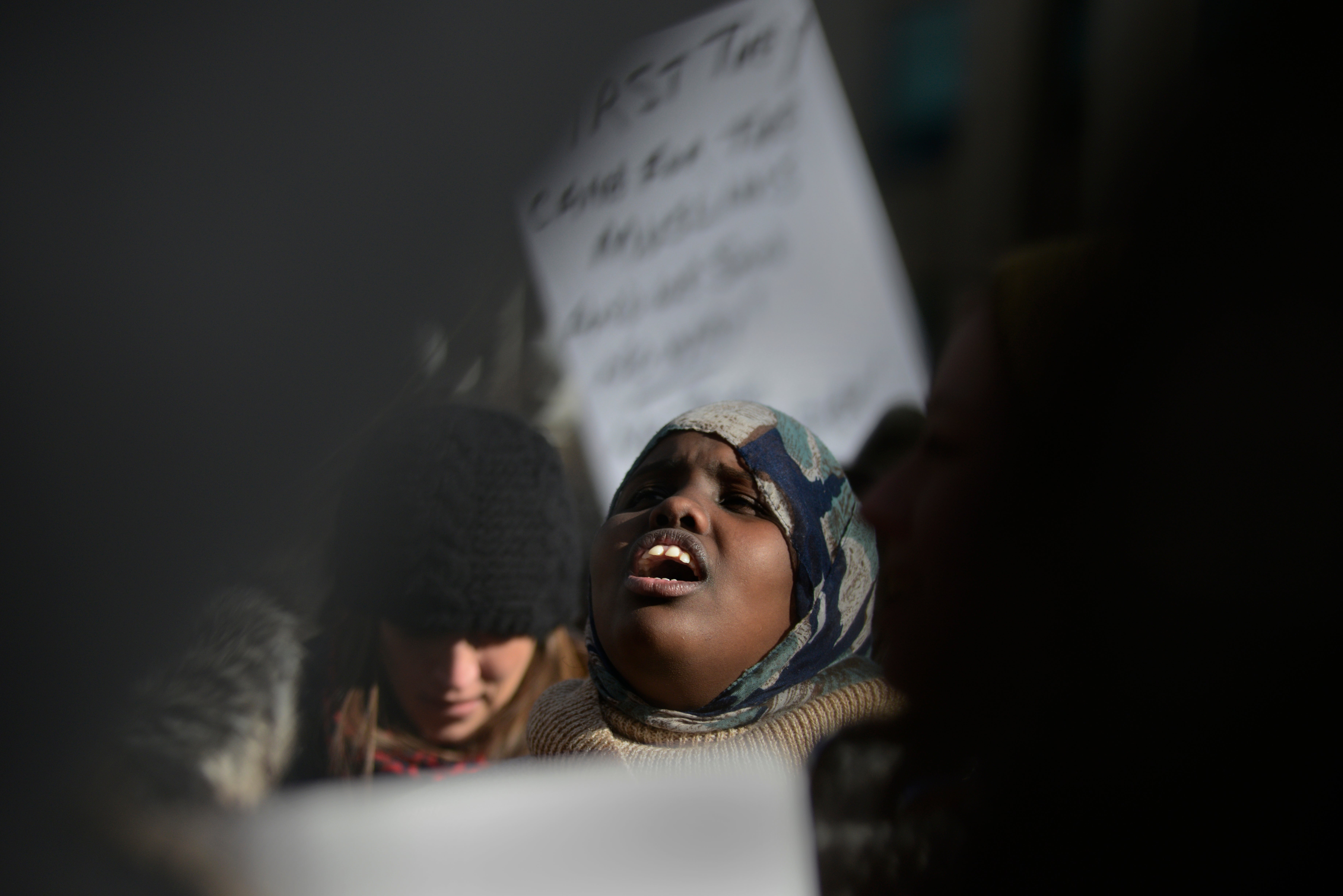 Trump travel ban protest. The commander in chief is now looking to expand to more African nations.