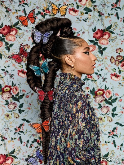 Tanya Sam’s Ponytails Are The Epitome Of Hair Excellence