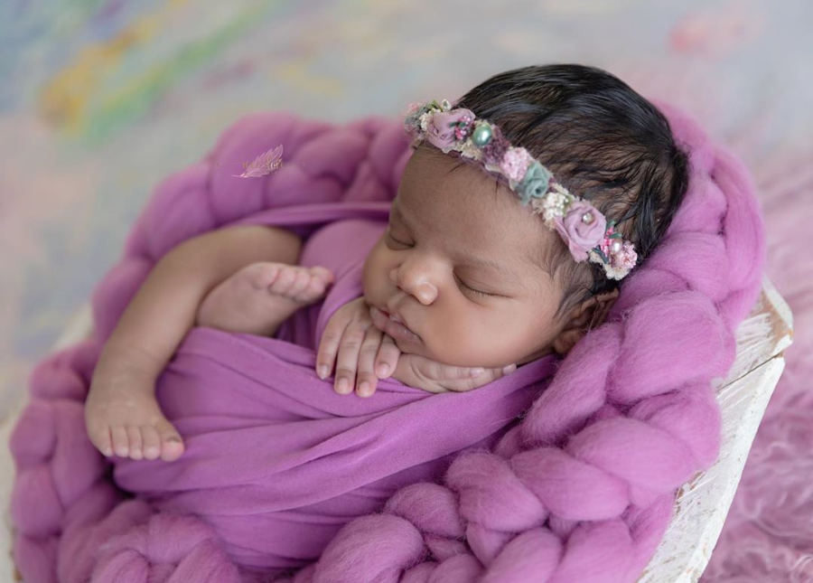 Aww! Kandi Burruss's Newborn Daughter Blaze Is A Living Doll