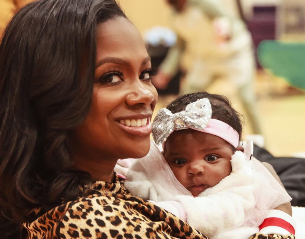 Aww! Kandi Burruss's Newborn Daughter Blaze Is A Living Doll