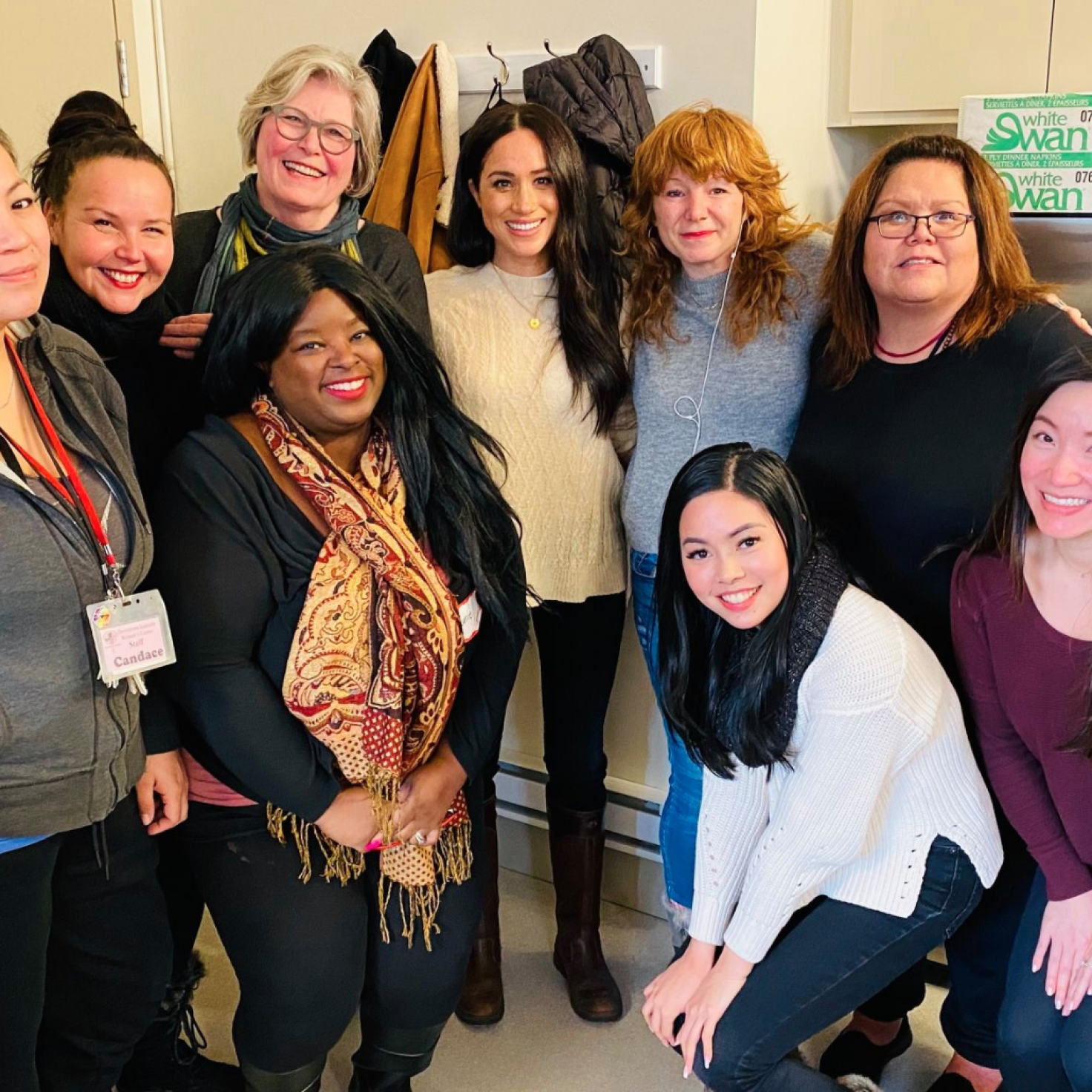 Meghan Markle's First Public Appearance After Royal Separation Is To A Vancouver Women's Center