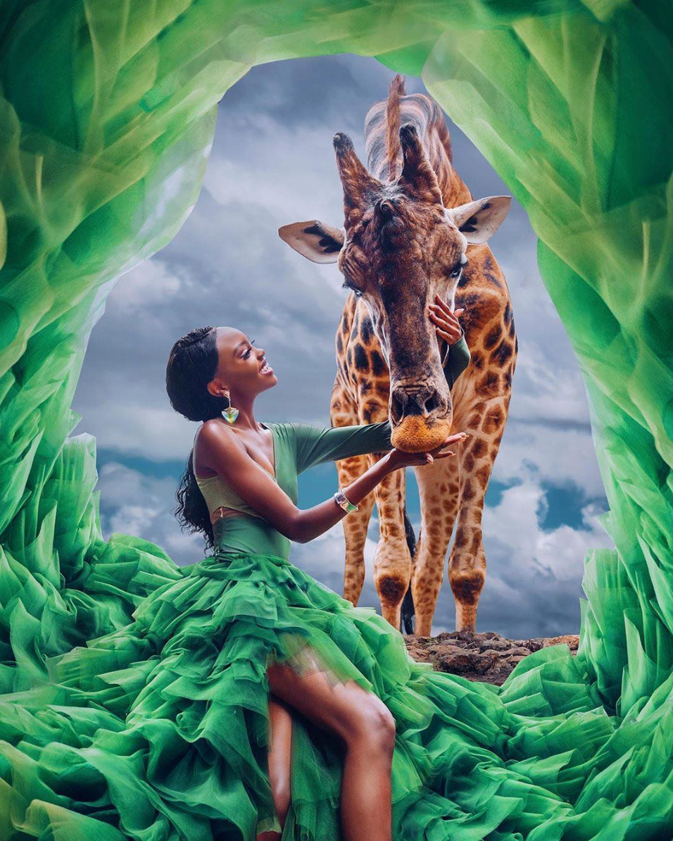 Miss Universe Kenya Stacy Michuki's Stunning Safari Photoshoot Will Leave You Speechless