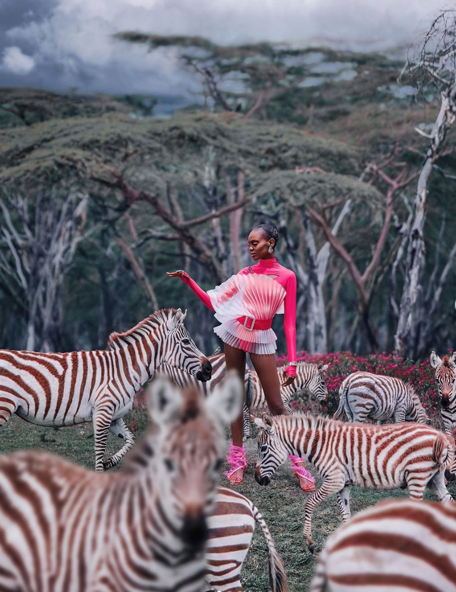 Take a look at Miss Universe Kenya&#039;s breathtaking safari photoshoot
