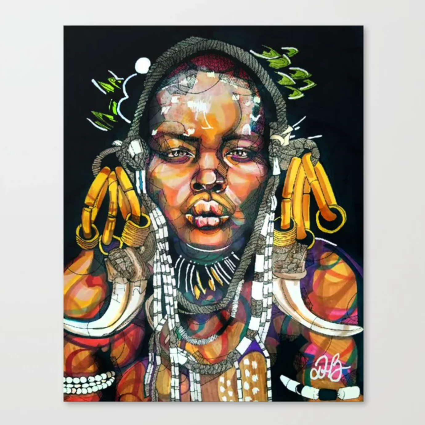 5 Colorful Pieces By Black Artists That Your Home Decor Needs Right Now ...