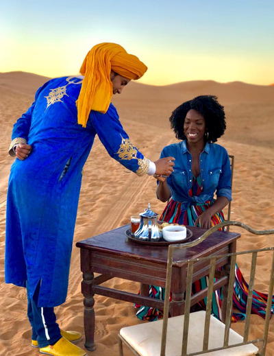 12 Times Travelers Let Their Melanin Shine In Morocco