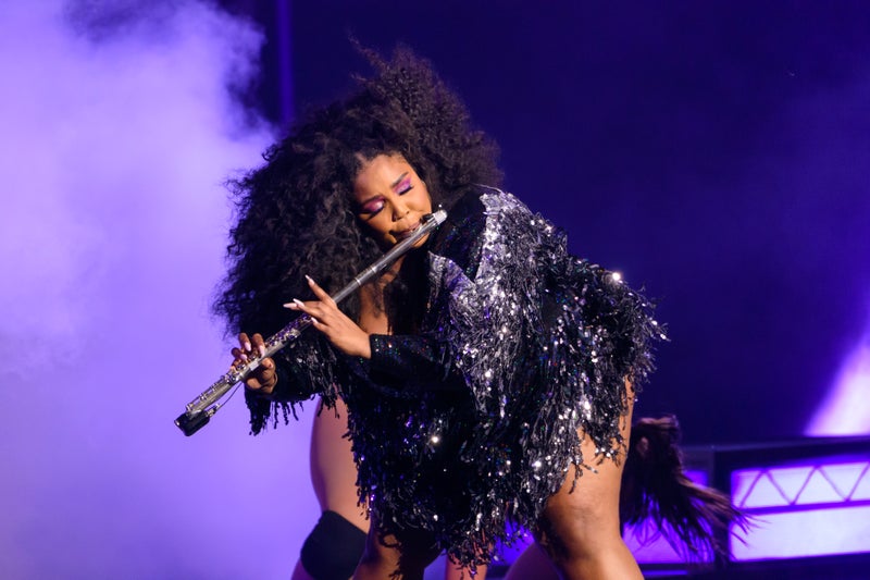 Lizzo Hits The Stage For Spectacular New Year's Performance In Vegas ...