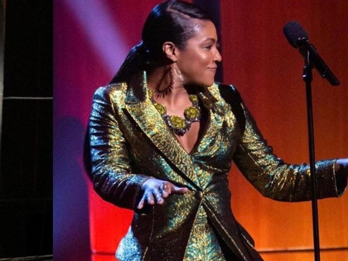 Here's The Custom Suit Beyonce Gifted Tiffany Haddish | Essence