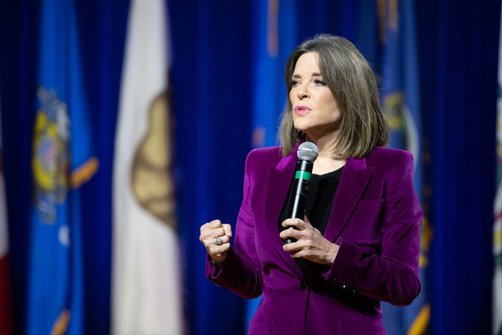 Marianne Williamson Fires Entire 2020 Campaign Staff, Vows To Stay In The Race