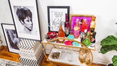 Create The Stylish Bar Cart Of Your Dreams With These Tips