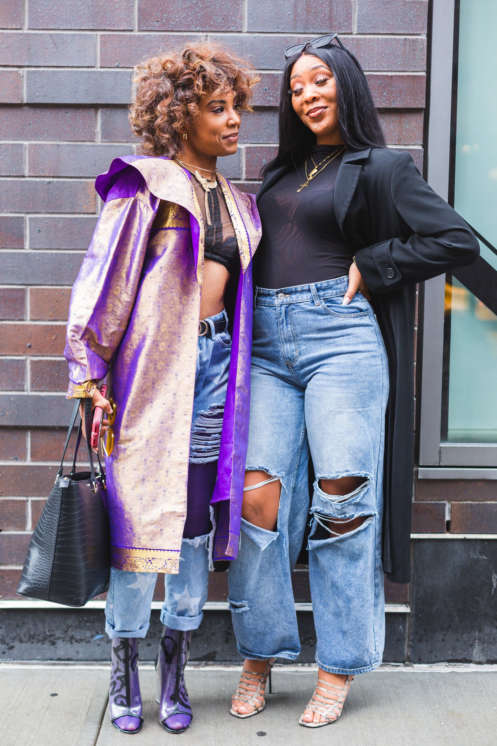 Street Style Squad Goals: These Dynamic Duos Came To Slay At ESSENCE Fashion House