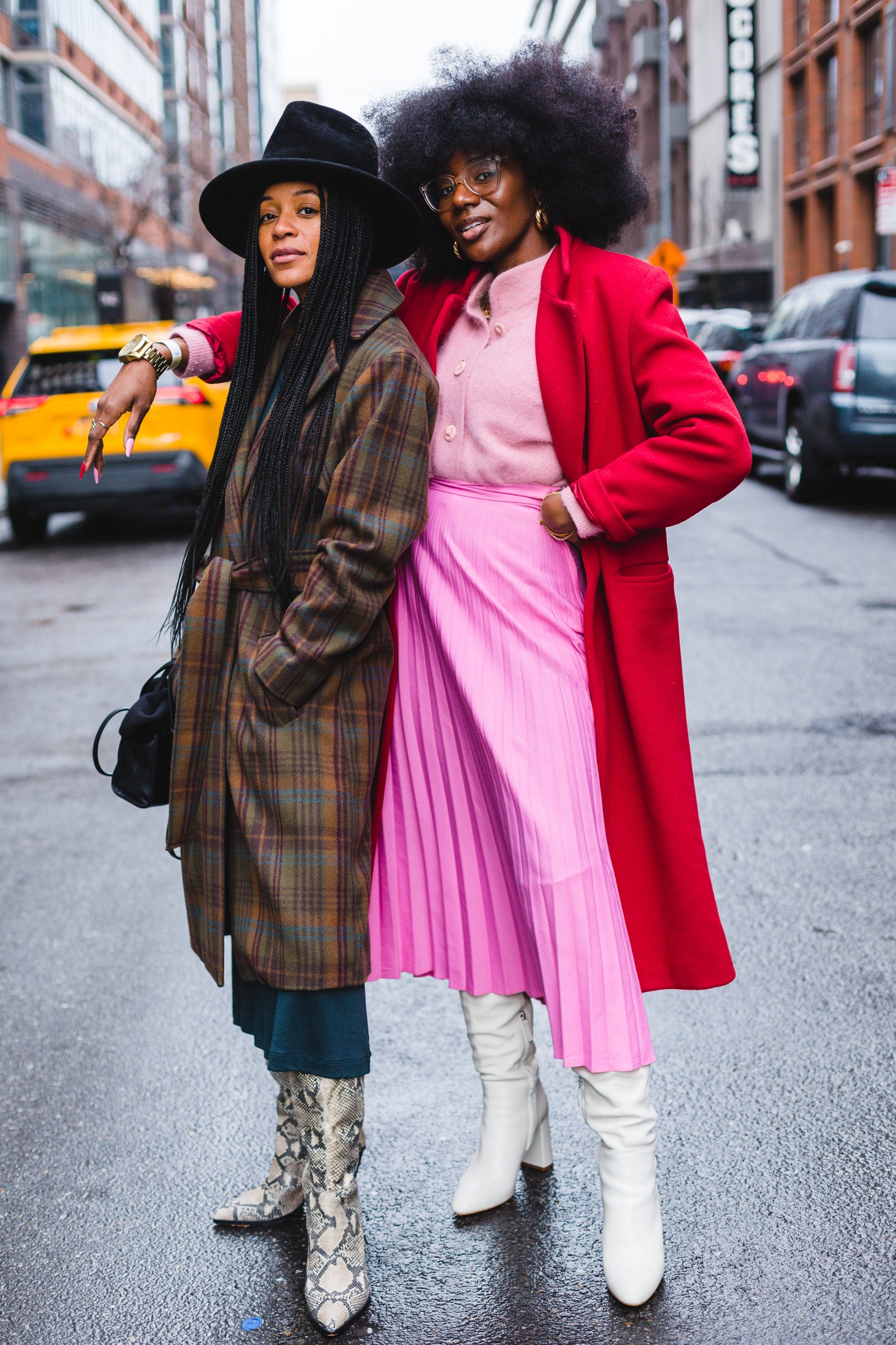 Street Style Squad Goals: These Dynamic Duos Came To Slay At ESSENCE Fashion House