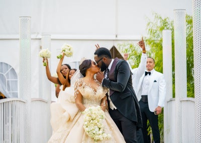 Bridal Bliss: These Couples Had The Sweetest Kisses Of The Bunch
