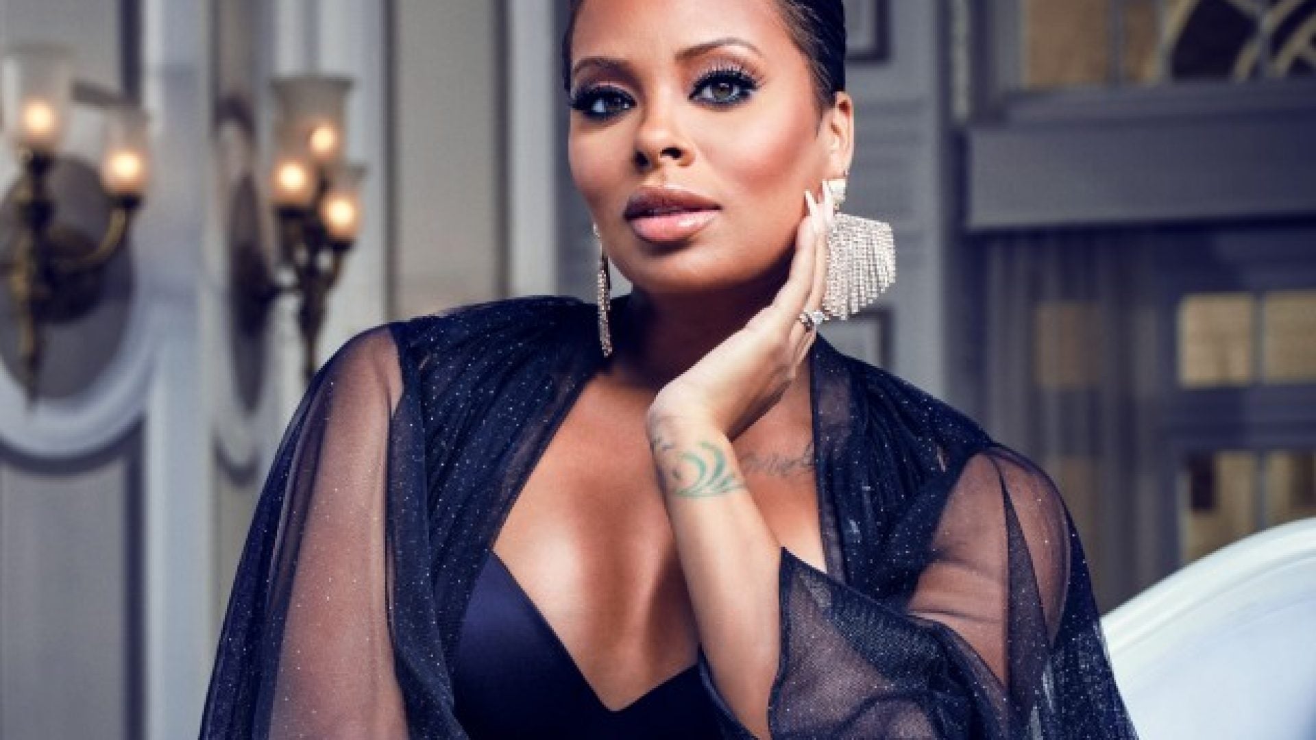 Eva Marcille Took Blond Hair To The Next Level At Black Women In Hollywood
