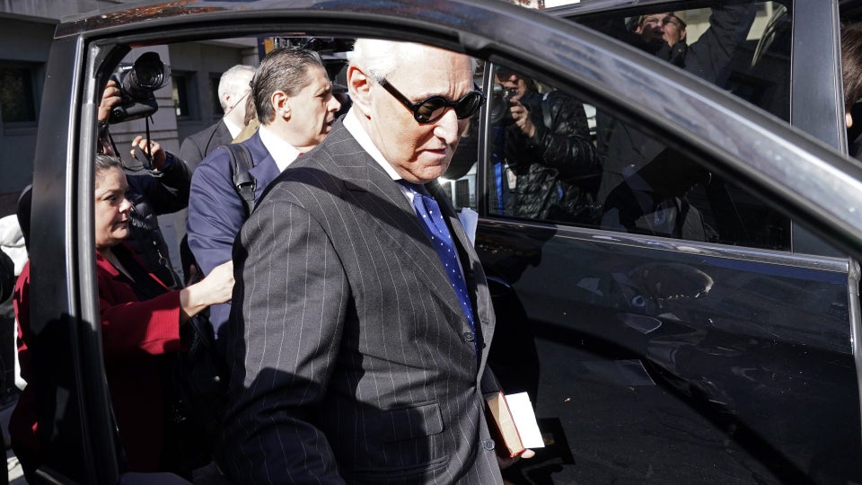 Federal Prosecutors Recommend Roger Stone Serve 7-9 Years In Prison