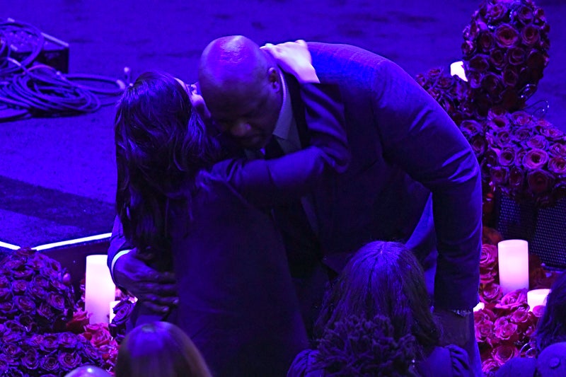 Touching photos from Kobe and Gianna Bryant&#039;s memorial