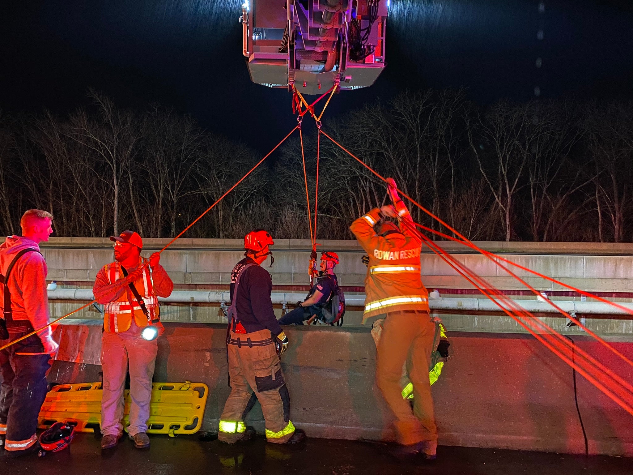 FedEx Worker Survives 75-Foot Fall Off Of Highway Bridge