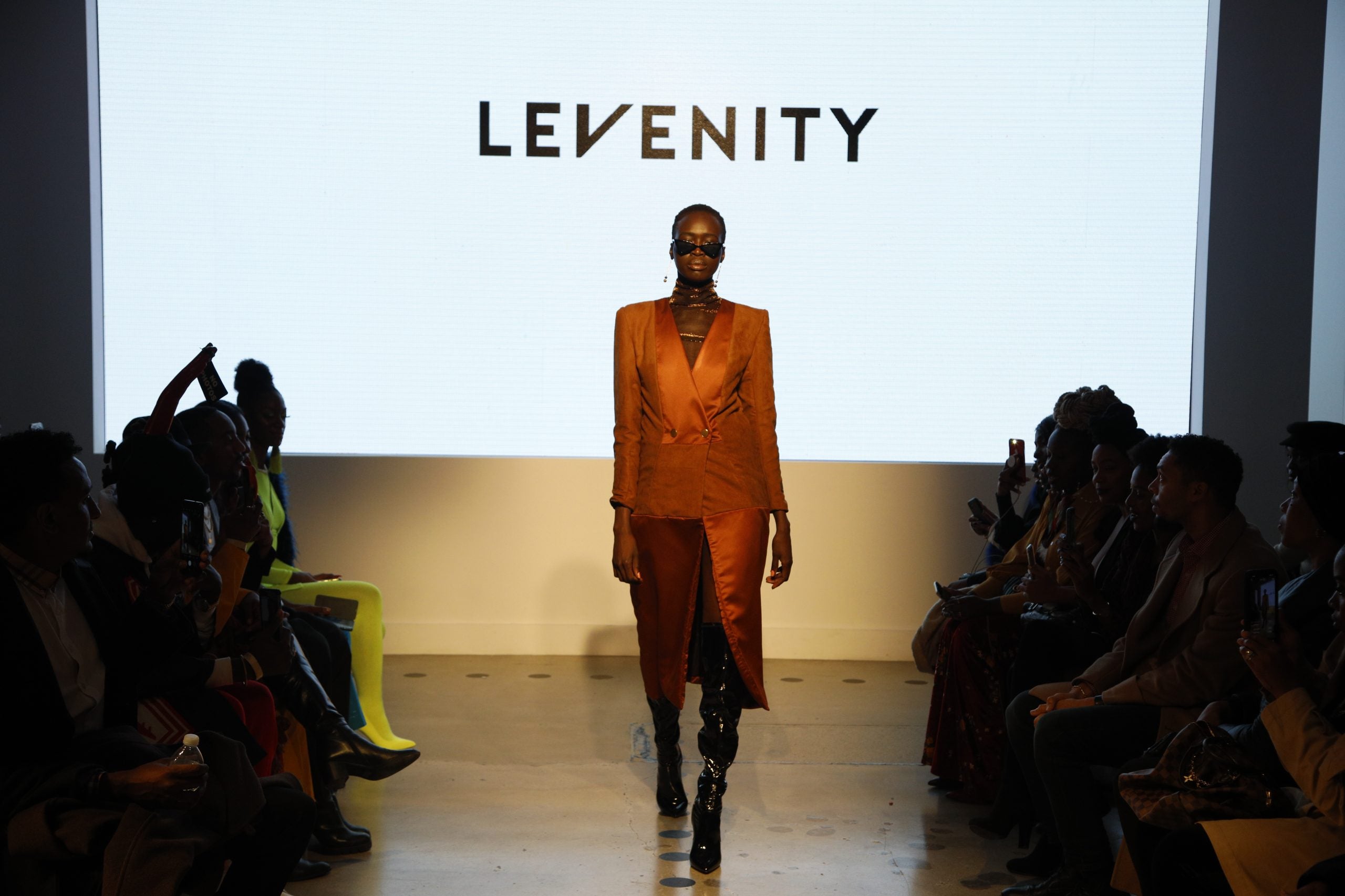 Designer Venny Etienne of LEVENITY Presents A Vibrant Collection At ESSENCE Fashion House