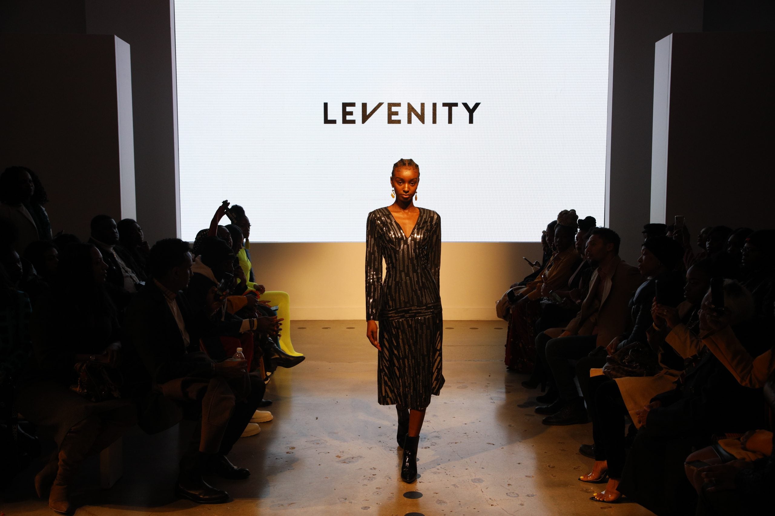 Designer Venny Etienne of LEVENITY Presents A Vibrant Collection At ESSENCE Fashion House