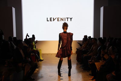 Designer Venny Etienne of LEVENITY Presents A Vibrant Collection At ESSENCE Fashion House