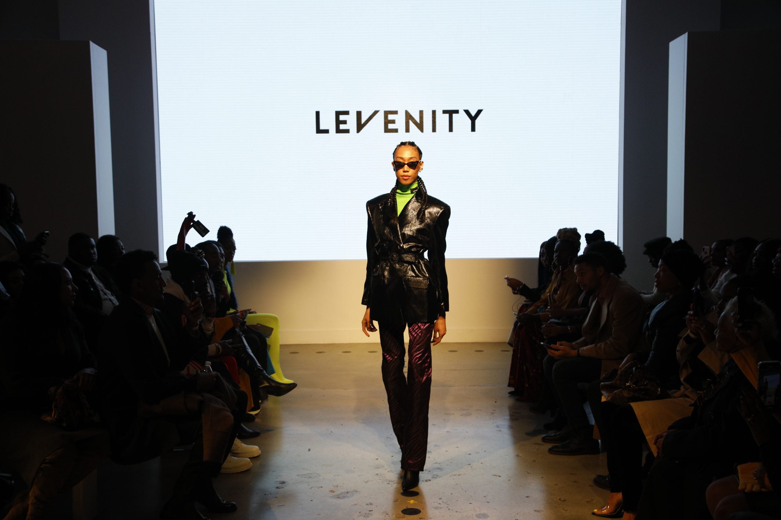 Designer Venny Etienne of LEVENITY Presents A Vibrant Collection At ESSENCE Fashion House
