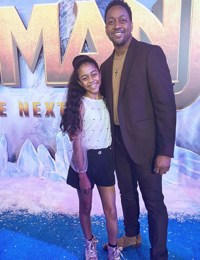 How Cute! Jaleel White And His Daughter Samaya Are Practically Twins
