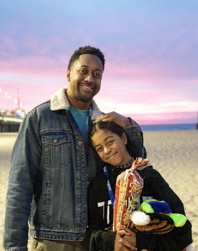 Jaleel White And His Daughter, Samaya, Are Practically Twins