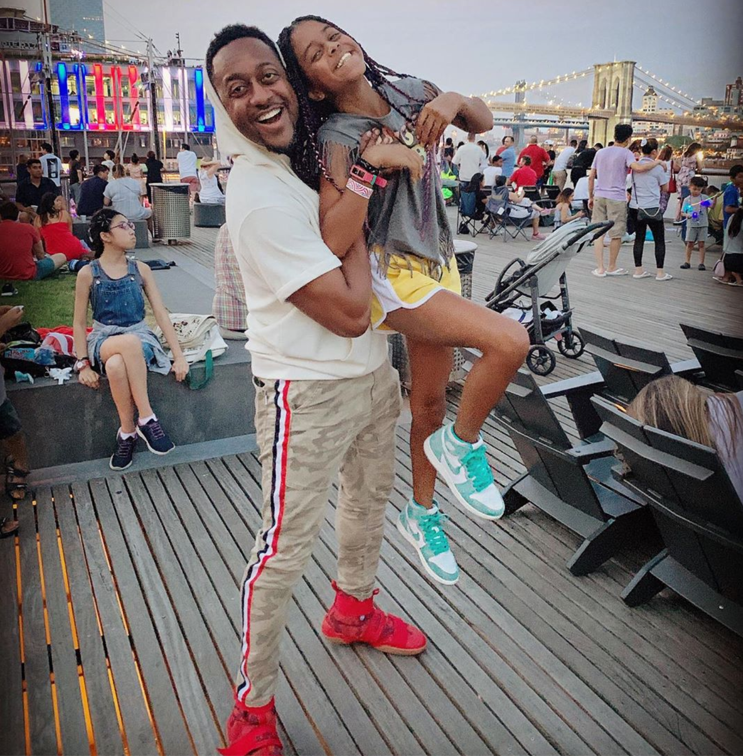 How Cute! Jaleel White And His Daughter Samaya Are Practically Twins