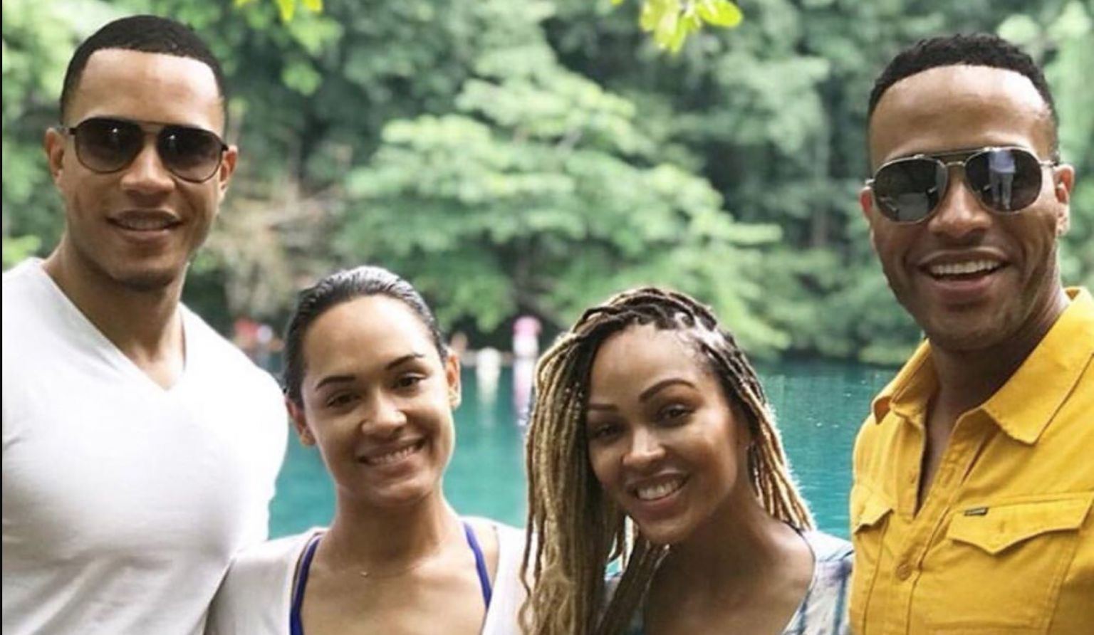 How Sweet! Meagan Good And Grace Byers Planned The Cutest Double Date For Their Husbands