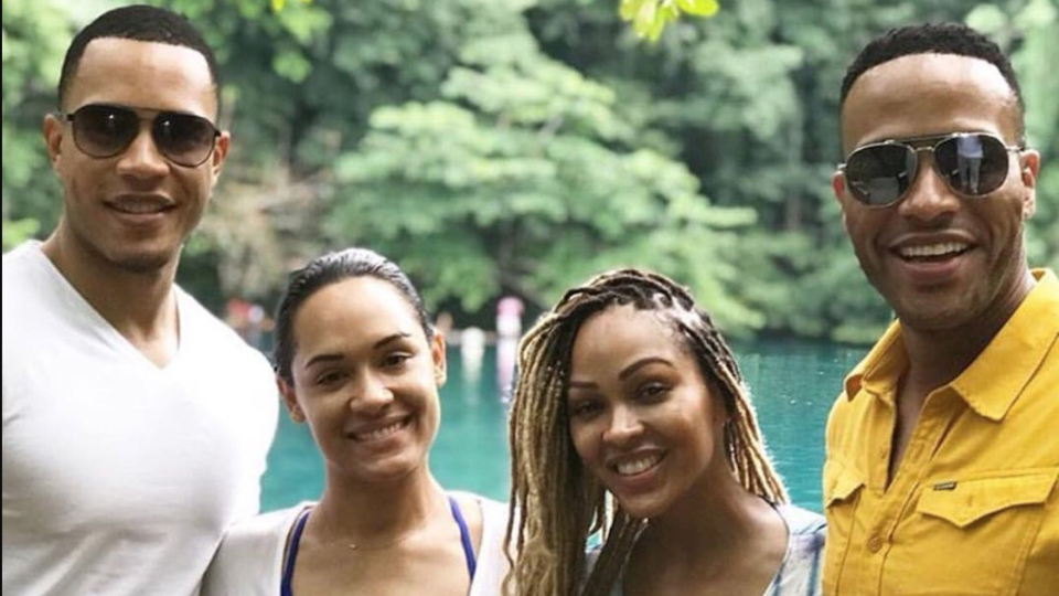 Meagan Good And Grace Byers Surprised Their Husbands With A Valentine’s Day Double Date
