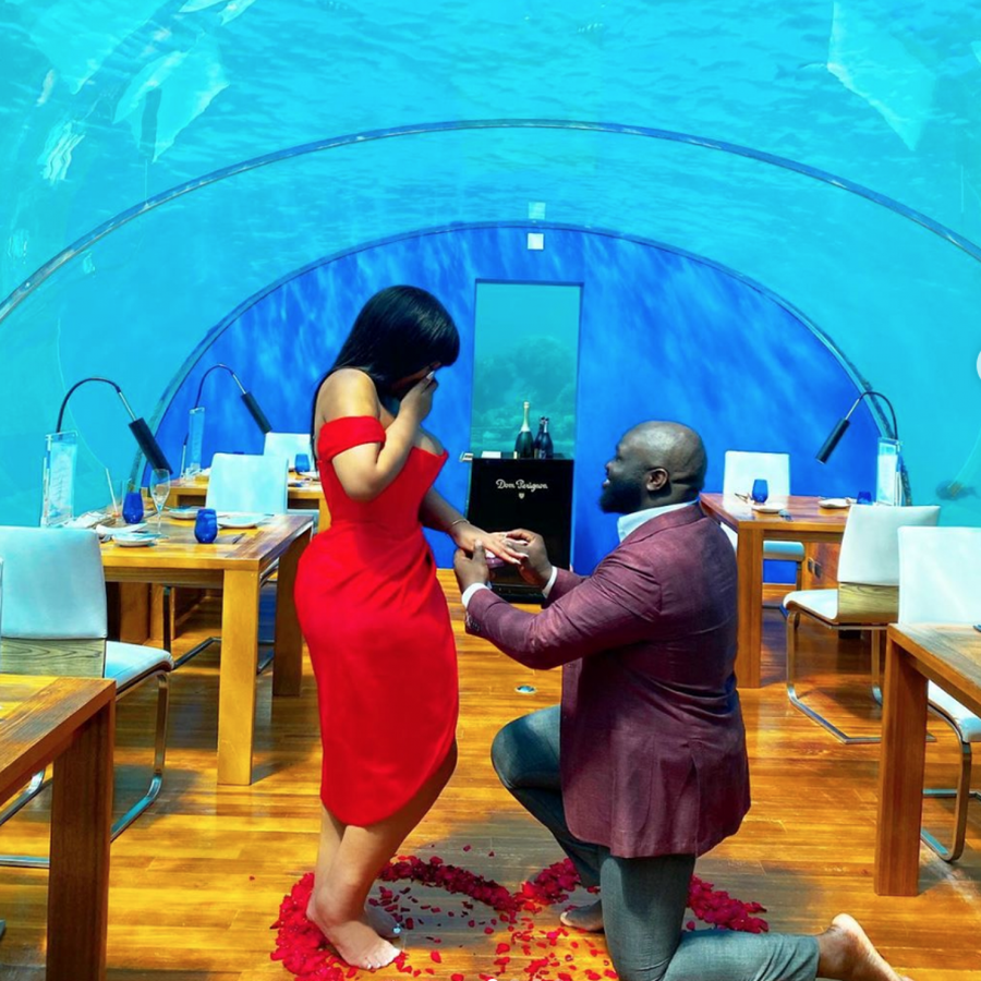 This Couple’s Underwater Maldives Proposal Will Make Your Heart Smile